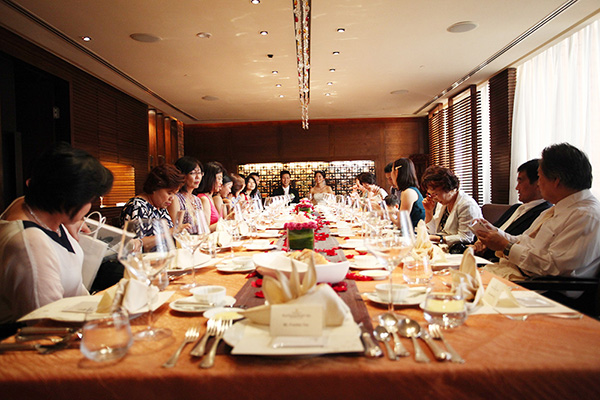 海外ウエディング、海外挙式 マレーシアウエディング　ペナン島　食事会　会場