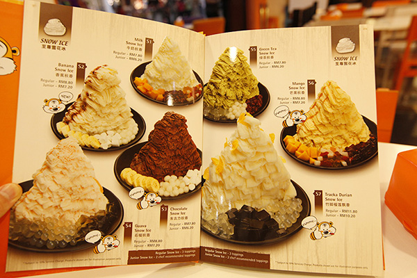 海外ウエディング、海外挙式　マレーシアウエディング　有名かき氷