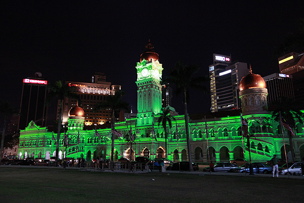 海外ウエディング、海外挙式　マレーシアウエディング　Sultan Abdul Samad Building（スルタン・アブドゥル・サマドビル）