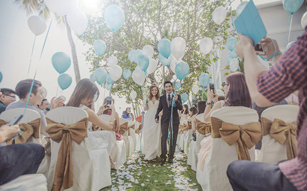 ペナン島の結婚式