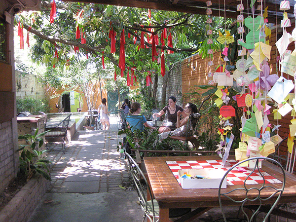 海外ウエディング、海外挙式のマレーシアウエディングペナン島のCHINA HOUSE チャイナハウスの中庭