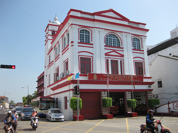 海外挙式、または海外ウエディングのペナン島の消防署