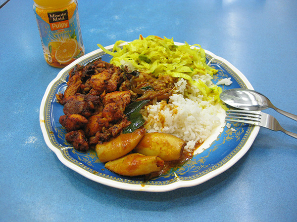 海外挙式、または海外ウエディングのインド系レストラン「JAYA RESTAURANT」の3品