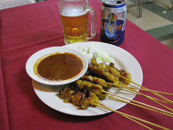 海外ウエディング 海外挙式 マレーシアウエディング ペナン島 マレー料理 サテー