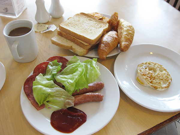 海外ウエディング 海外挙式 マレーシアウエディング　ペナン島ホテルの朝食