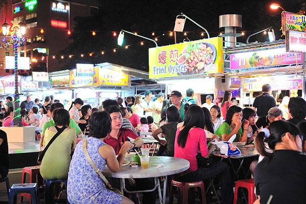 海外ウエディング、海外挙式　マレーシアウエディング　マレーシアの大屋台街