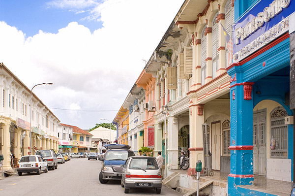 海外ウエディング、海外挙式　マレーシアウエディング　ペナン島の街並み