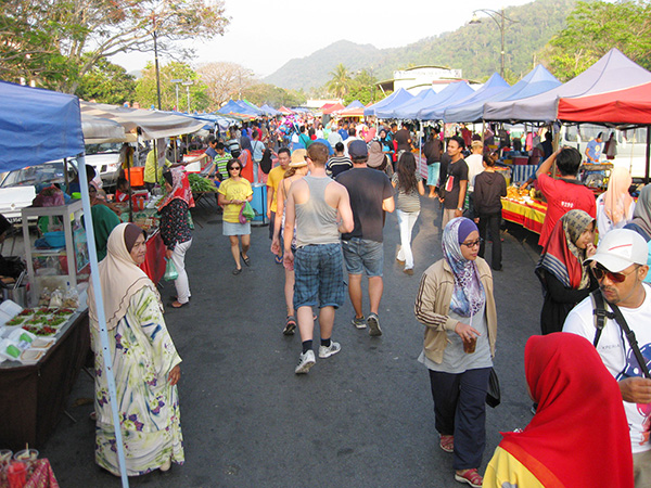 ランカウイ島　ナイトマーケット