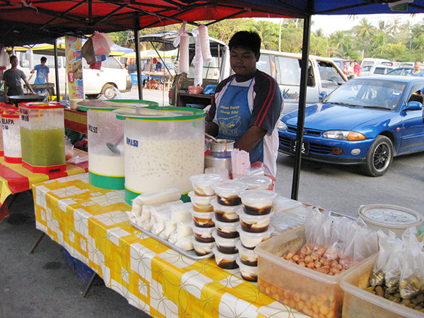 ランカウイ島　ナイトマーケット　デザート