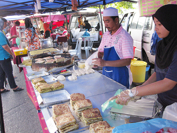 ランカウイ島　ナイトマーケット　ムルタバ