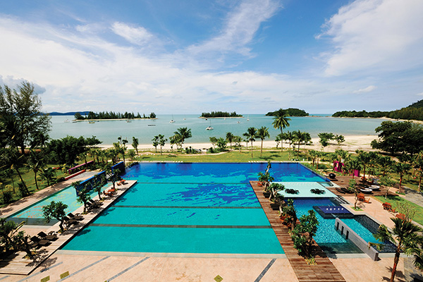 レストランからの眺め